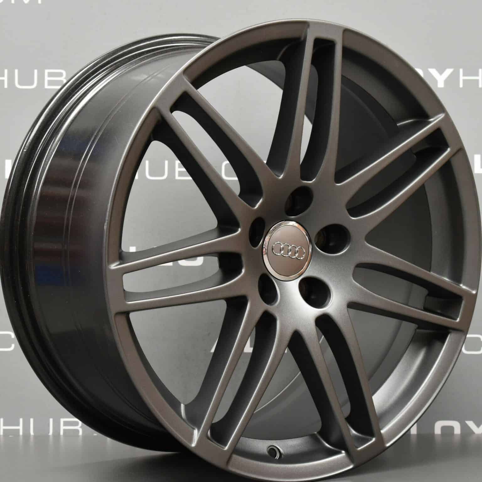 Genuine Audi TT TTS MK2 8J 19″ Inch 7 Double Spoke S-Line Black Edition